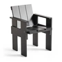 HAY - Crate Dining Chair , L 64 cm, black