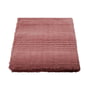 House Doctor - Ruffle Couverture, 130 x 180 cm, dusty berry