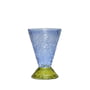 Hübsch Interior - Abyss Vase, bleu clair / olive