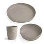 Sebra - MUMS Set de vaisselle pour enfants, jetty beige (3 pièces)