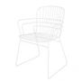 Jan Kurtz - Ferly Fauteuil de jardin, blanc