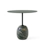 & Tradition - Lato Table d'appoint H 45 cm, 40 x 50 cm, deep green / verde alpi Marbre