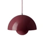 & Tradition - FlowerPot Lampe suspendue VP7, prune foncée