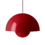 & Tradition - FlowerPot Lampe suspendue VP2, vermillon