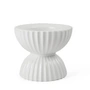 Lyngby Porcelæn - Lyngby Tura Porte-bougies en bloc, Ø 1 1. 5 cm, blanc
