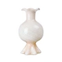 Broste Copenhagen - Mella Vase, taupe sable / blanc cassé
