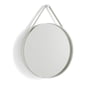 Hay - Strap Mirror No. 2, Ø 50 cm, gris clair