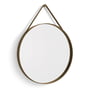 Hay - Strap Mirror No. 2, Ø 70 cm, brun clair
