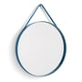 Hay - Strap Mirror No. 2, Ø 70 cm, bleu