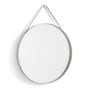 Hay - Strap Mirror No. 2, Ø 70 cm, gris clair