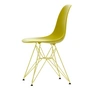 Vitra - Eames Plastic Side Chair DSR RE, citron / moutarde (patins en plastique basic dark)