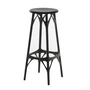 Kartell - A.I. Tabouret de bar, H 65 cm, noir