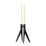 Kartell - Abbracciaio Porte-bougies, noir