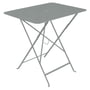 Fermob - Bistro Table pliante, rectangulaire, 77 x 57 cm, gris lapilli