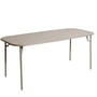 Petite Friture - Week-End Table, 180 x 85 cm, dune