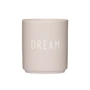 Design Letters - AJ Favourite Tasse en porcelaine, Dream / pastel beige