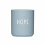 Design Letters - AJ Favourite Tasse en porcelaine, Hope / light blue