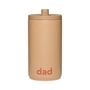 Design Letters - Travel Gobelet, 0.35 l, dad / beige