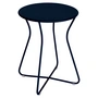 Fermob - Cocotte Tabouret, H 45,5 cm, bleu abyssal