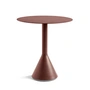 HAY - Palissade Cone Table de bistrot Ø 70 x H 74 cm, iron red