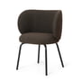 ferm Living - Rico Dining Chair, gris foncé (Kvadrat Hallingdal - 376)
