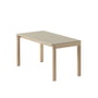 Muuto - Couple Table basse, 84 x 40 cm, 1 Wavy, chêne / sable