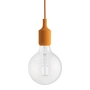 Muuto - Socket E27 Suspension LED, orange clair