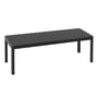 Muuto - Workshop Table basse 120 x 43 cm, linoléum noir