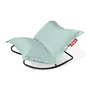 Fatboy - Rock 'n' Roll Lounge Chair, noir + Original Outdoor Sitzsack, seafoam