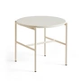 HAY - Rebar Table d'appoint Ø 45 x H 40,5 cm, marbre beige / albâtre