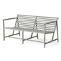 NINE - 19 Outdoors Lounge Banc de jardin 145 x 70 cm, gris (RAL 120 70 05)