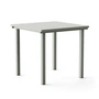 NINE - Dining Table, carrée, 80 x 80 cm, grise (RAL 120 70 05)