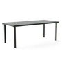 NINE - 19 Outdoors Dining Table, rectangulaire, 200 x 90 cm, vert