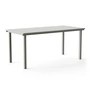 NINE - 19 Outdoors Dining Table, rectangulaire, 167 x 80 cm, grise