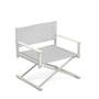 Emu - Chaise longue de jardin, blanc / blanc-gris