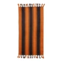 HKliving - 1965 Serviette de bain, 70 x 140 cm, orange / marron