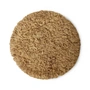 HKliving - Fluffy Tapis, Ø 200 cm, caramel