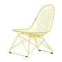 Vitra - Wire Chair LKR, citron 92 (patins en plastique basic dark)