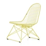Vitra - Wire Chair LKR, citron 92 (patins en plastique basic dark)