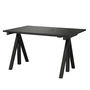 String - Works Bureau, noir, plateau 120 x 78 cm