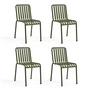 HAY - Palissade chaise, olive (set de 4)