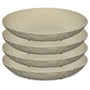 Koziol - CLUB PLATE Assiette creuse, Ø 22 cm, nature desert sand (set de 4)