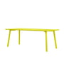 OUT Objekte unserer Tage - Meyer Color Table 200 x 92 cm, frêne laqué, jaune soufre