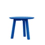 OUT Objekte unserer Tage - Meyer Color Table basse Medium H 45 cm, frêne laqué, bleu berlinois