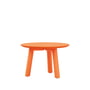 OUT Objekte unserer Tage - Meyer Color Table basse Medium H 35 cm, frêne laqué, orange pur