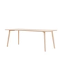 OUT Objekte unserer Tage - Meyer 23 Table Large 200 x 92 cm, frêne ciré avec pigment blanc