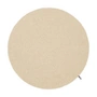myfelt - Levi Tapis de boules de feutre, Ø 180 cm, beige