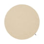 myfelt - Levi Tapis de boules de feutre, Ø 140 cm, beige