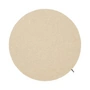 myfelt - Levi Tapis de boules de feutre, Ø 140 cm, beige