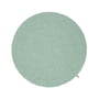 myfelt - Fine Tapis de boules de feutre, Ø 90 cm, turquoise